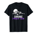 Chronic Fatigue Club Coffee Skeleton T-Shirt - Unique Graphic for Adults - T-Shirt, Sweatshirt, Hoodie