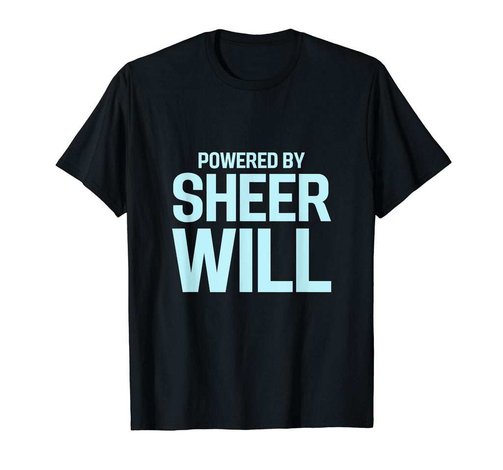 Powered Sheer Will Cfs Awareness T-Shirt - Custom Art Print for Adults - T-Shirt, Sweatshirt, Hoodie