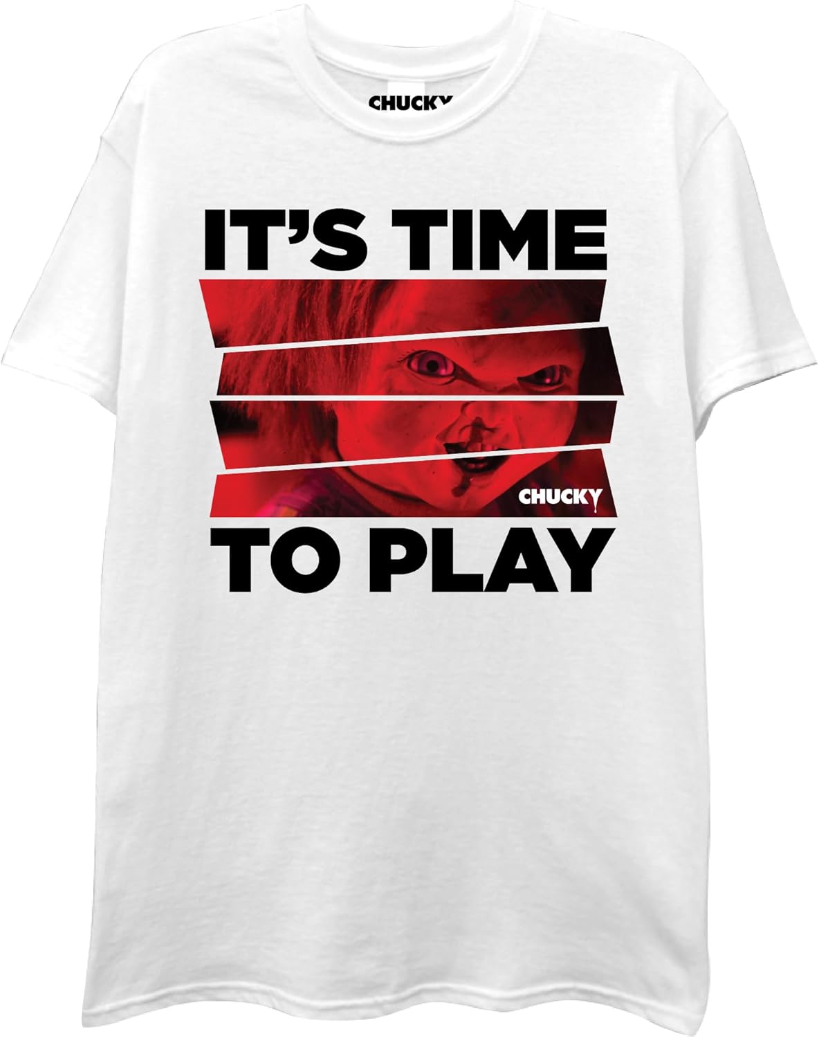 Chucky Men's Chucky Child's Play It's Time to Play Men's Short Sleeve T-Shirt Unisex T-shirt, Sweatshirt, Hoodie, Long Sleeve Tee - T-Shirt, Sweatshirt, Hoodie