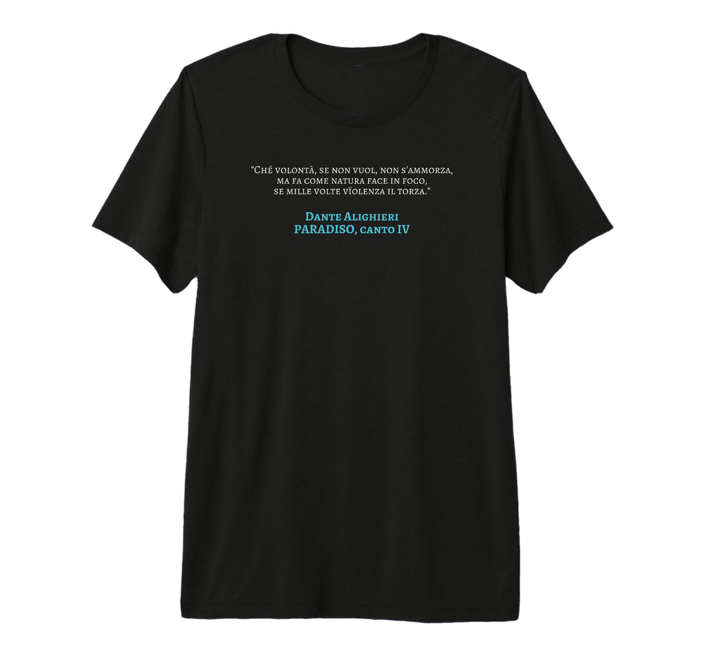 Divine Comedy Paradiso Human Will T-Shirt - Novelty Apparel Men Women - T-Shirt, Sweatshirt, Hoodie