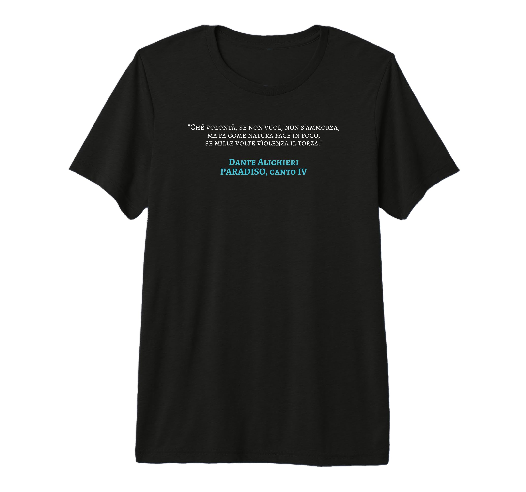 Divine Comedy Paradiso Human Will T-Shirt - Novelty Apparel Men Women - T-Shirt, Sweatshirt, Hoodie