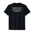 To Person Behind Me Whoever You Back T-Shirt - Aesthetic Graphic Unisex - T-Shirt, Sweatshirt, Hoodie