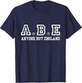 Anyone But England ABE Funny Scottish Football Fan T-Shirt Unisex T-shirt, Sweatshirt, Hoodie, Long Sleeve Tee - T-Shirt, Sweatshirt, Hoodie