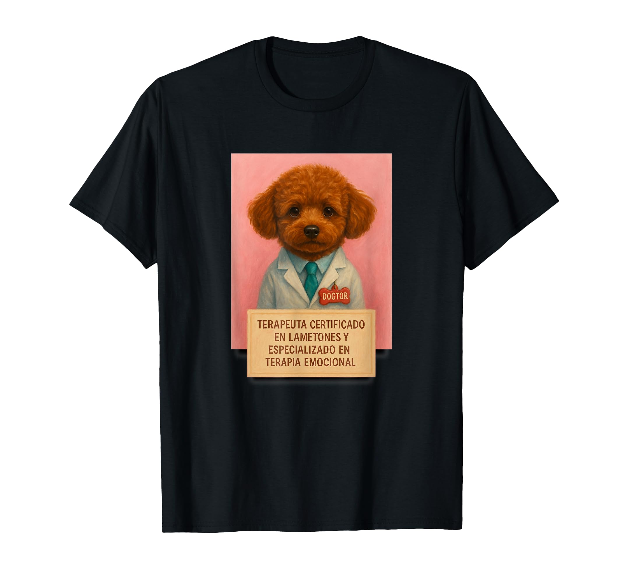 Dogtor Doctor Dog Kawaii Animal Therapy T-Shirt - Graphic Print for Adults - T-Shirt, Sweatshirt, Hoodie