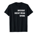 Mindful Minimalist Movement Different T-Shirt - Minimalist Print Men Women - T-Shirt, Sweatshirt, Hoodie