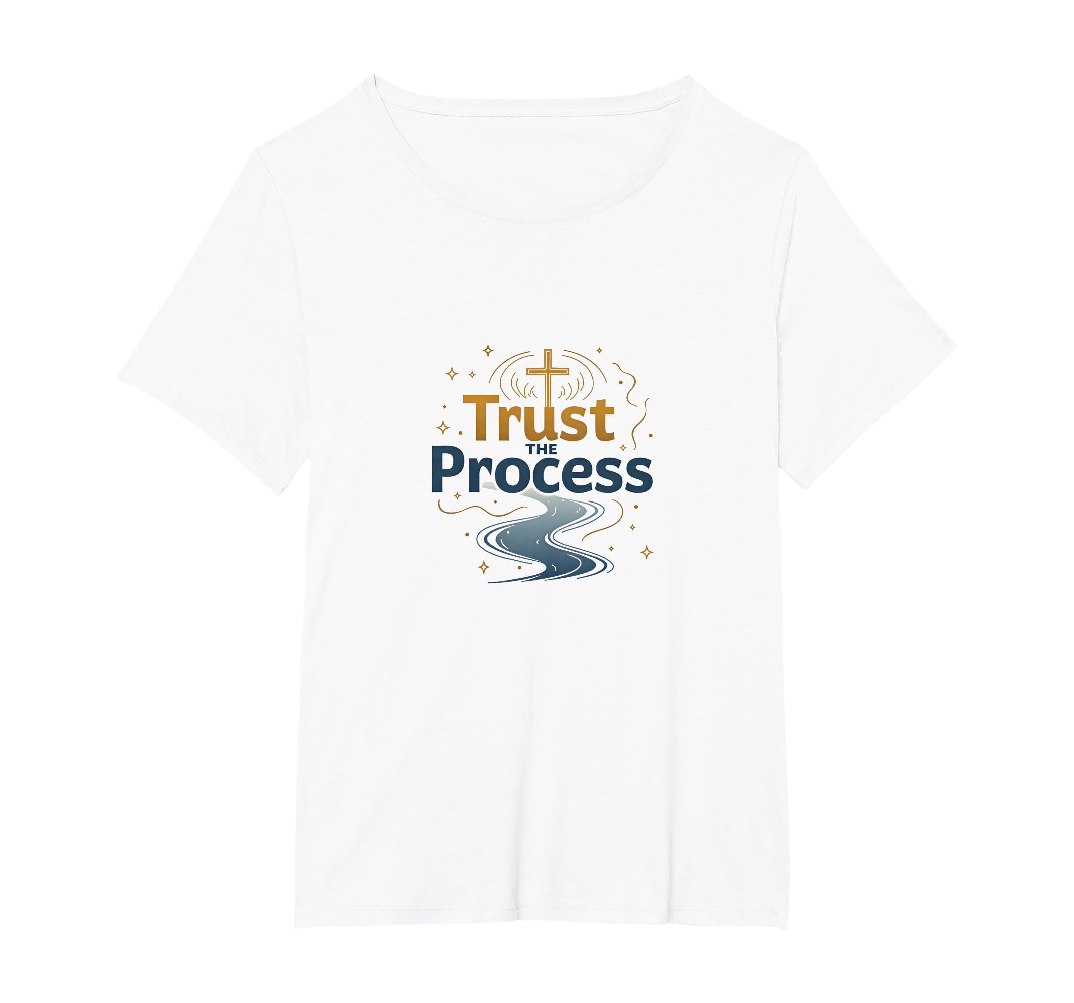 Jesus Saves Trust Process Christian T-Shirt - Custom Art Print for Adults - T-Shirt, Sweatshirt, Hoodie