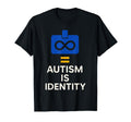 Autism Pride Neurodivergent Strength T-Shirt - Minimalist Print for Adults - T-Shirt, Sweatshirt, Hoodie