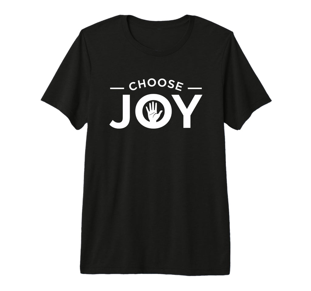 Choose Joy Wellness Inspirational T-Shirt - Custom Art Print Unisex - T-Shirt, Sweatshirt, Hoodie