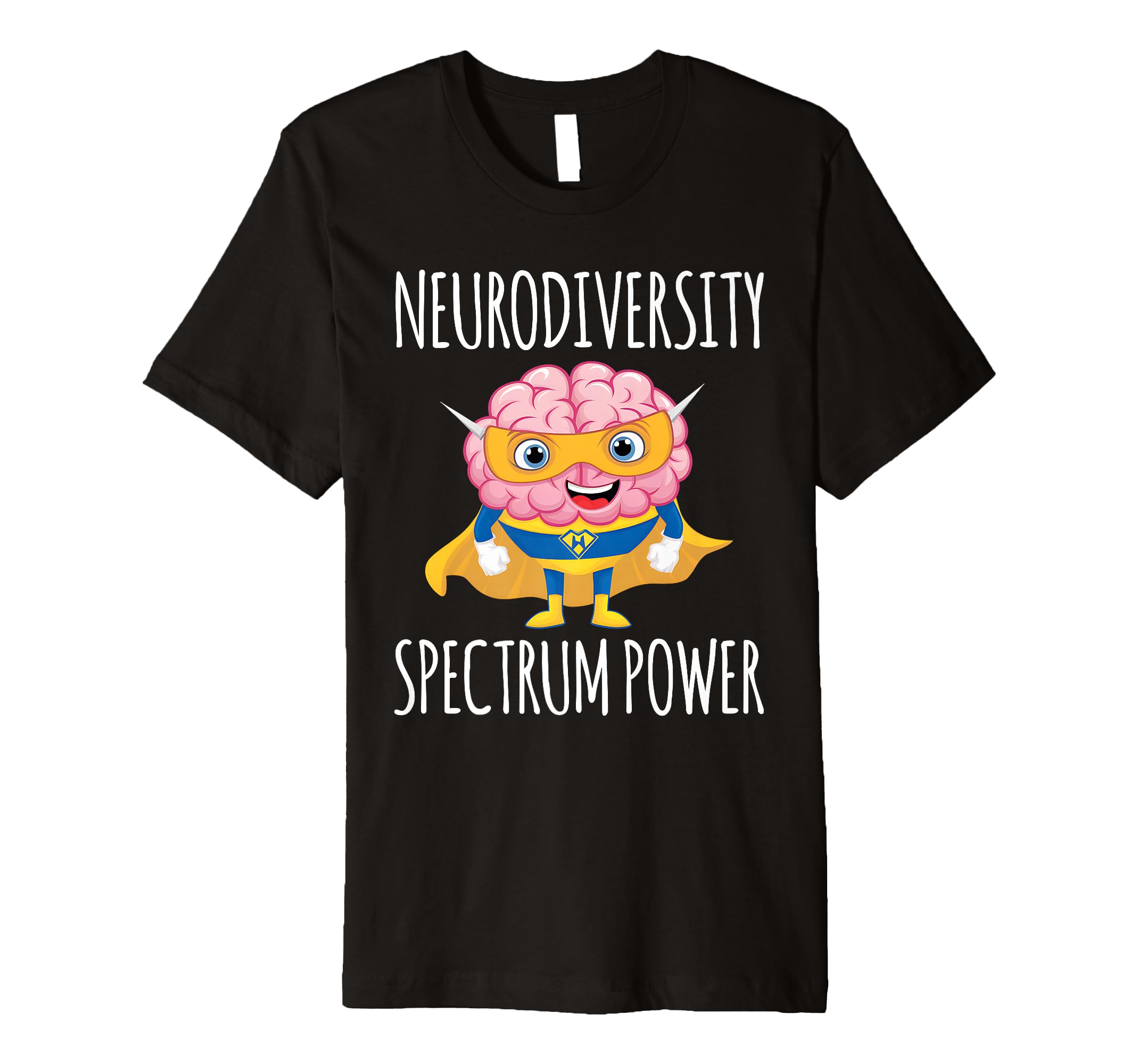 Neurodiversity Spectrum Power Asd Adhd T-Shirt - Graphic Print Unisex - T-Shirt, Sweatshirt, Hoodie