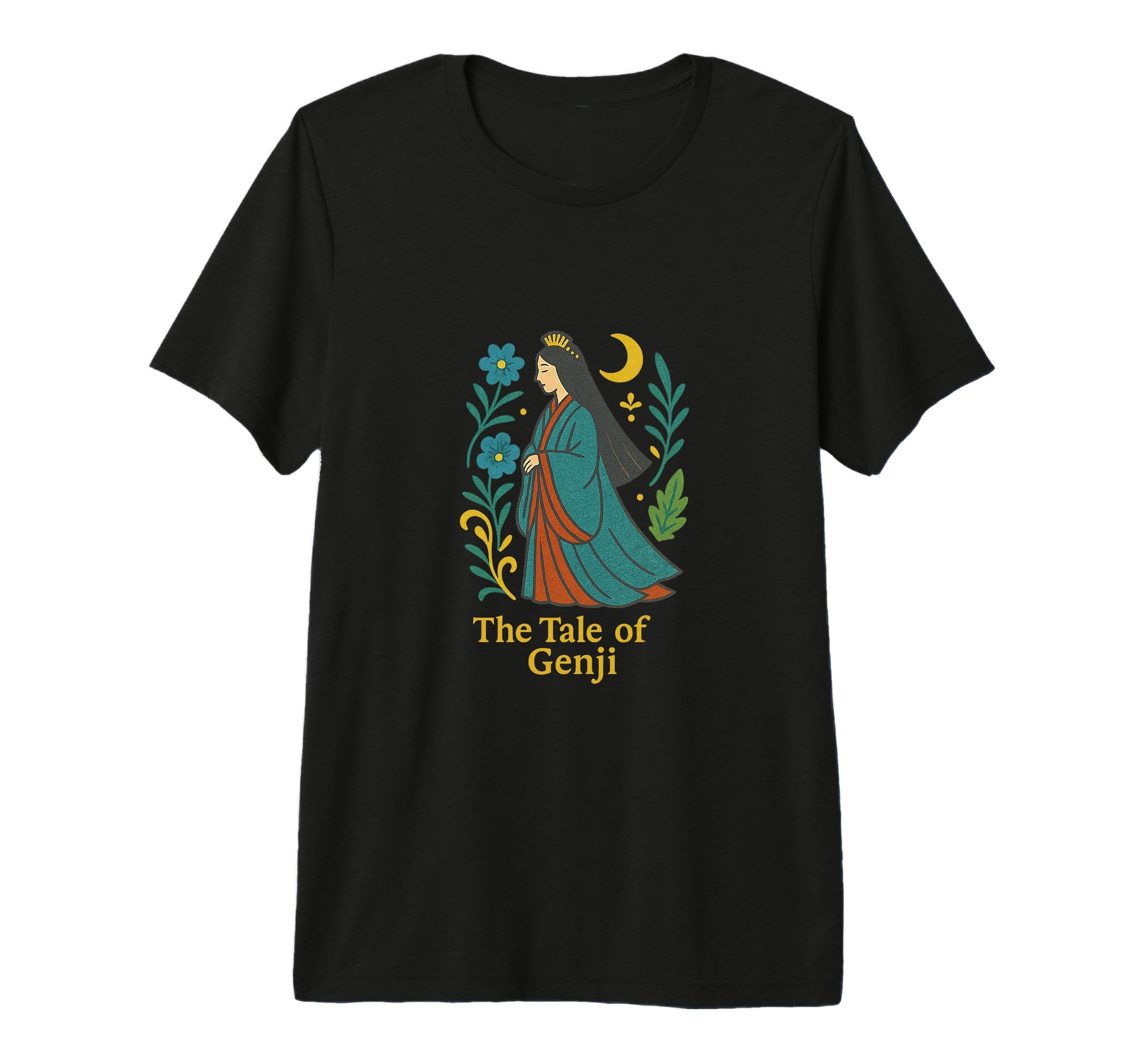 Tale Genji Japanese Literature T-Shirt - Casual Everyday Wear for Adults - T-Shirt, Sweatshirt, Hoodie
