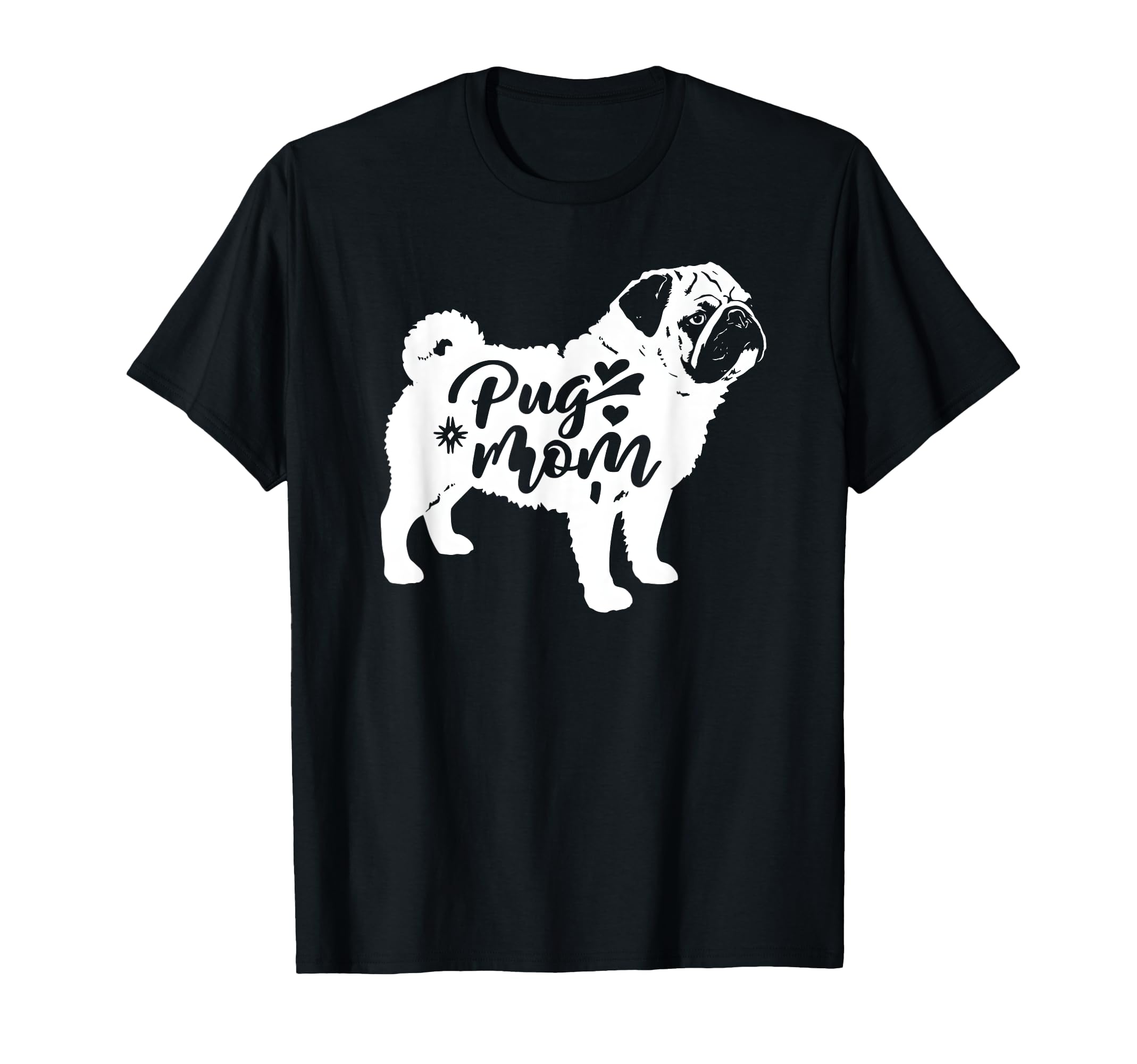 Pug Mom Womens Dog Lover T-Shirt - Streetwear Style for Adults - T-Shirt, Sweatshirt, Hoodie