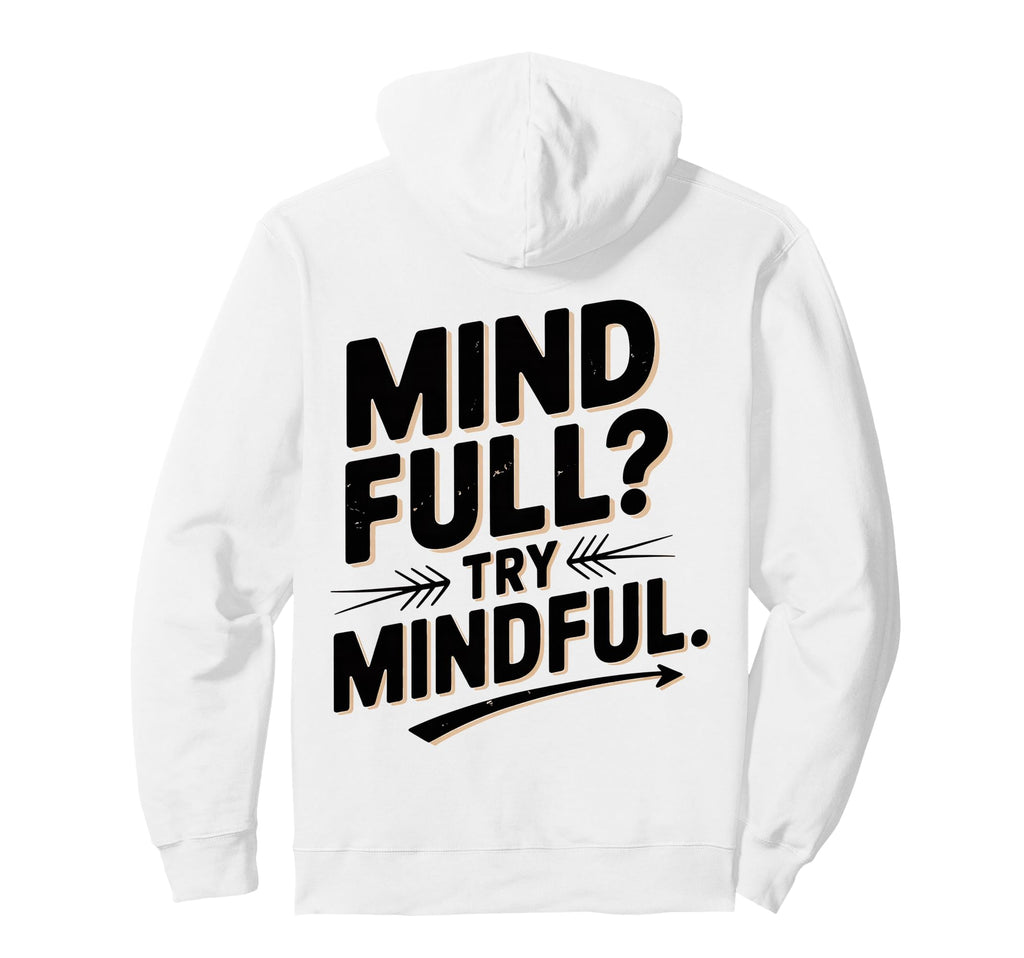 Mindful Meditation Brain Yoga Yogi Hoodie - Unique Graphic Men Women - T-Shirt, Sweatshirt, Hoodie