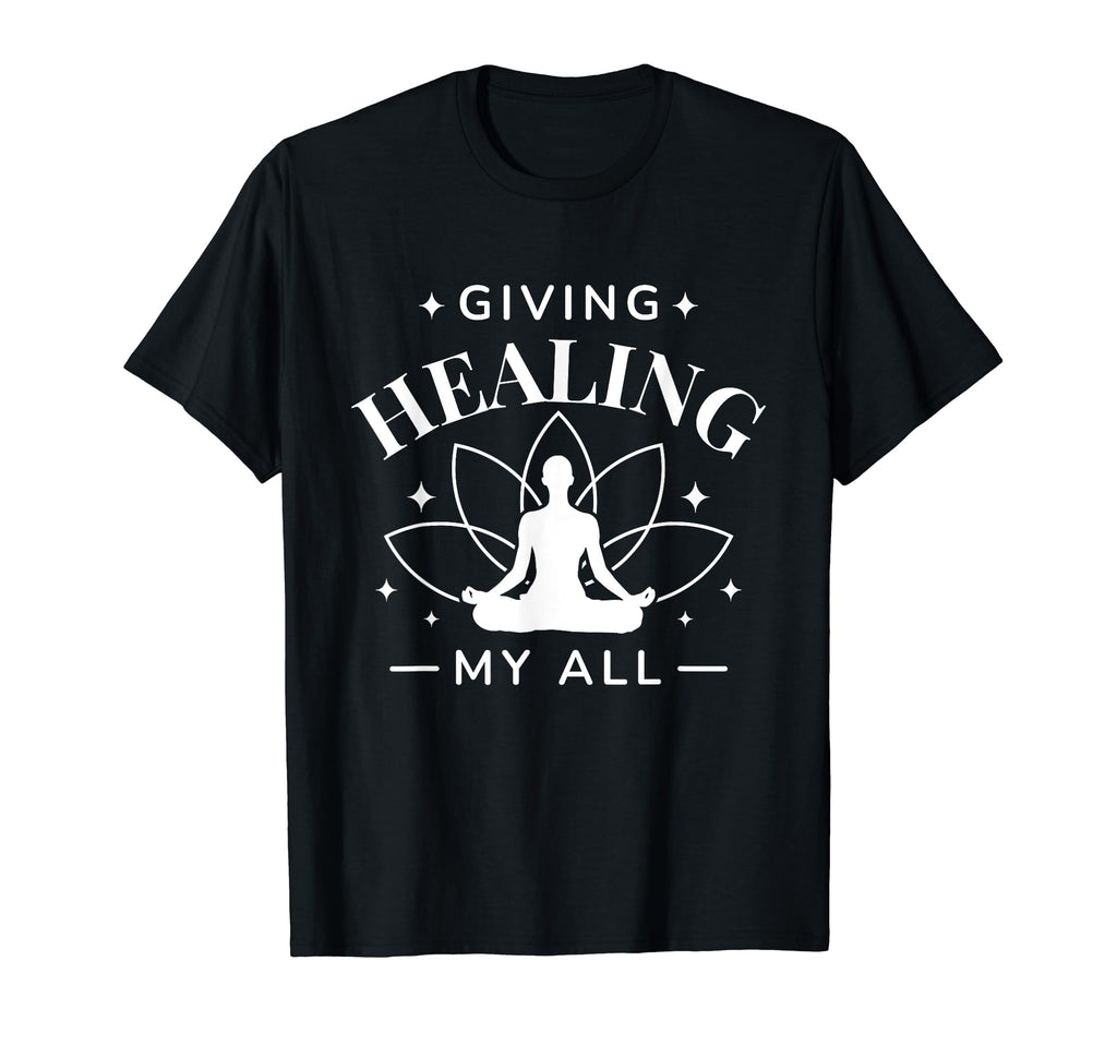 Motivational Yoga Mom Mental Health T-Shirt - Graphic Print Men Women - T-Shirt, Sweatshirt, Hoodie
