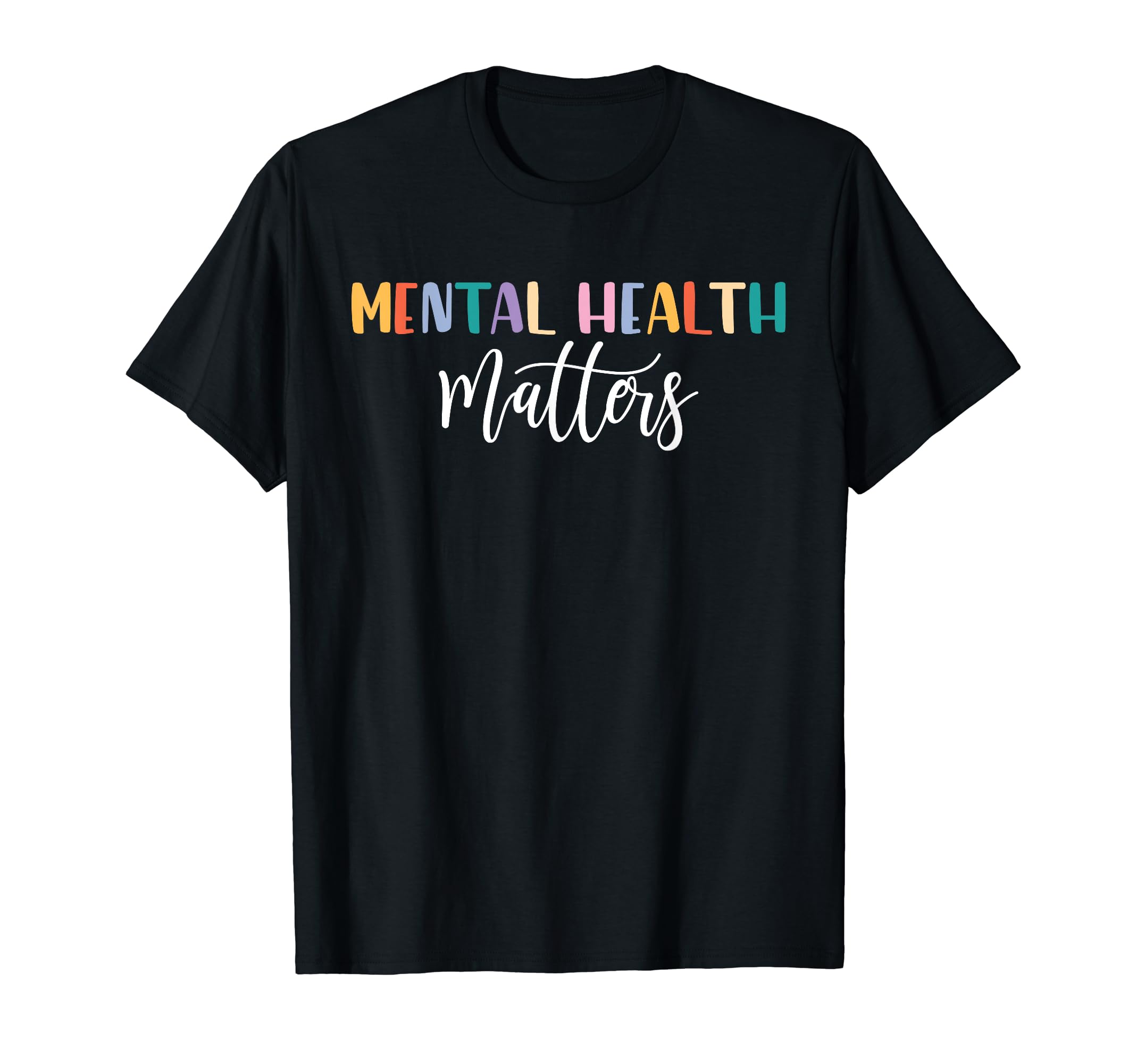 Mental Health Matters Human Brain T-Shirt - Fun Novelty Design Unisex - T-Shirt, Sweatshirt, Hoodie