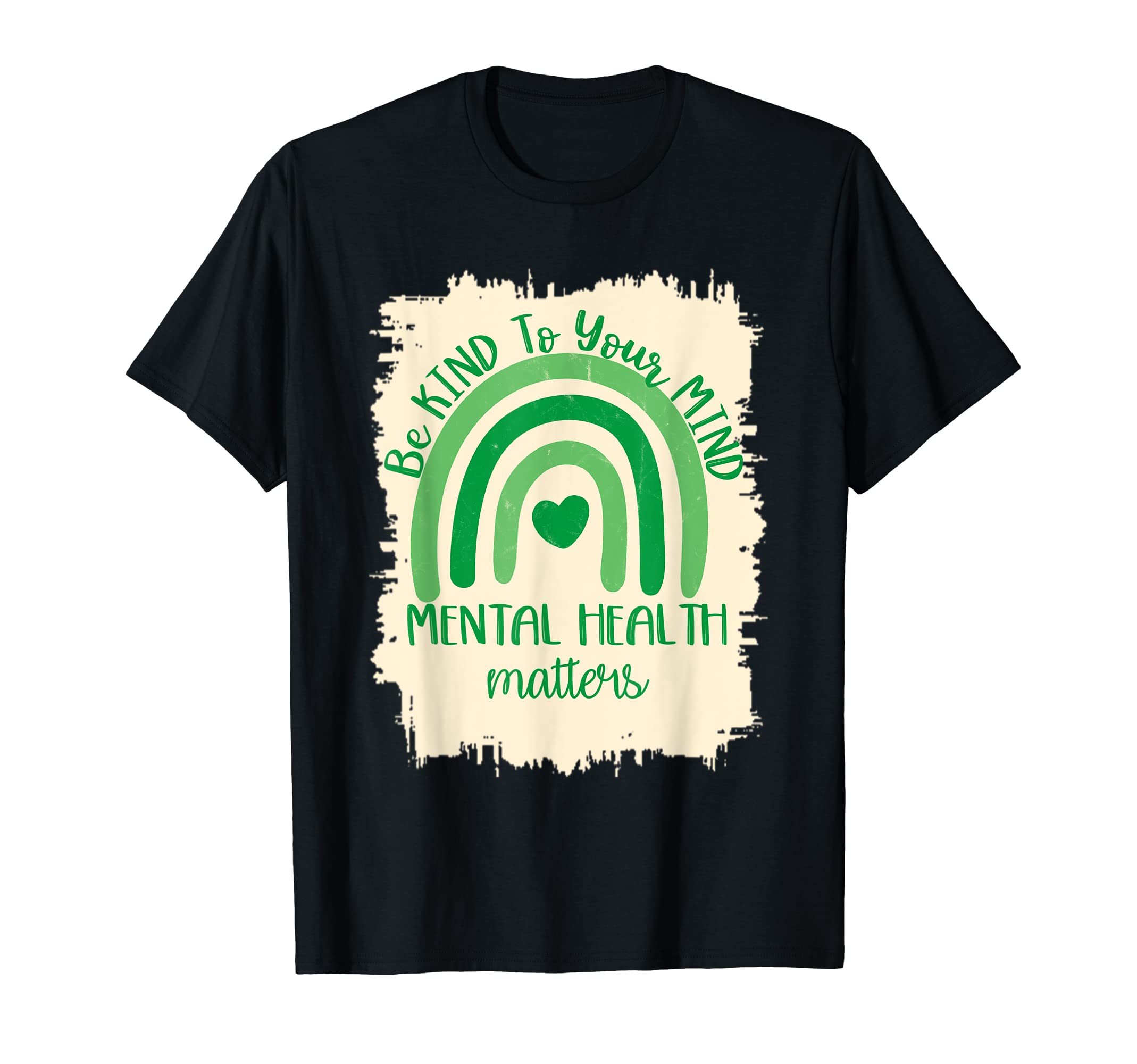 Be Kind To Your Mind Mental Health T-Shirt - Aesthetic Graphic for Adults - T-Shirt, Sweatshirt, Hoodie