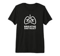 Breathe And Reset Minimal Lungs T-Shirt - Unique Graphic Men Women - T-Shirt, Sweatshirt, Hoodie