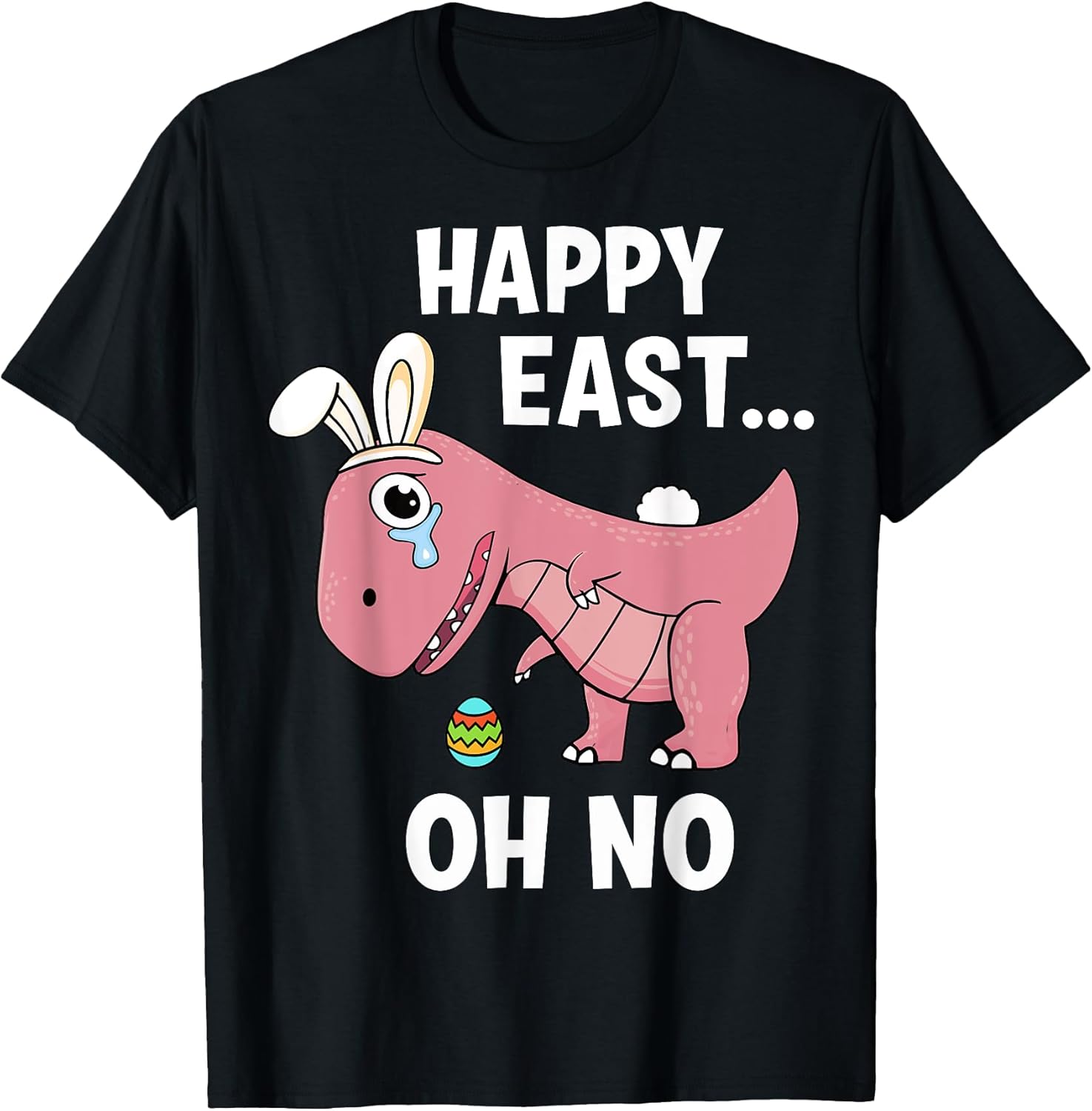 Happy easter funny dinosaur store Unisex T-shirt, Sweatshirt, Hoodie, Long Sleeve Tee - T-Shirt, Sweatshirt, Hoodie