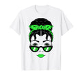 Mental Health Warrior Messy Bun T-Shirt - Casual Everyday Wear Unisex - T-Shirt, Sweatshirt, Hoodie