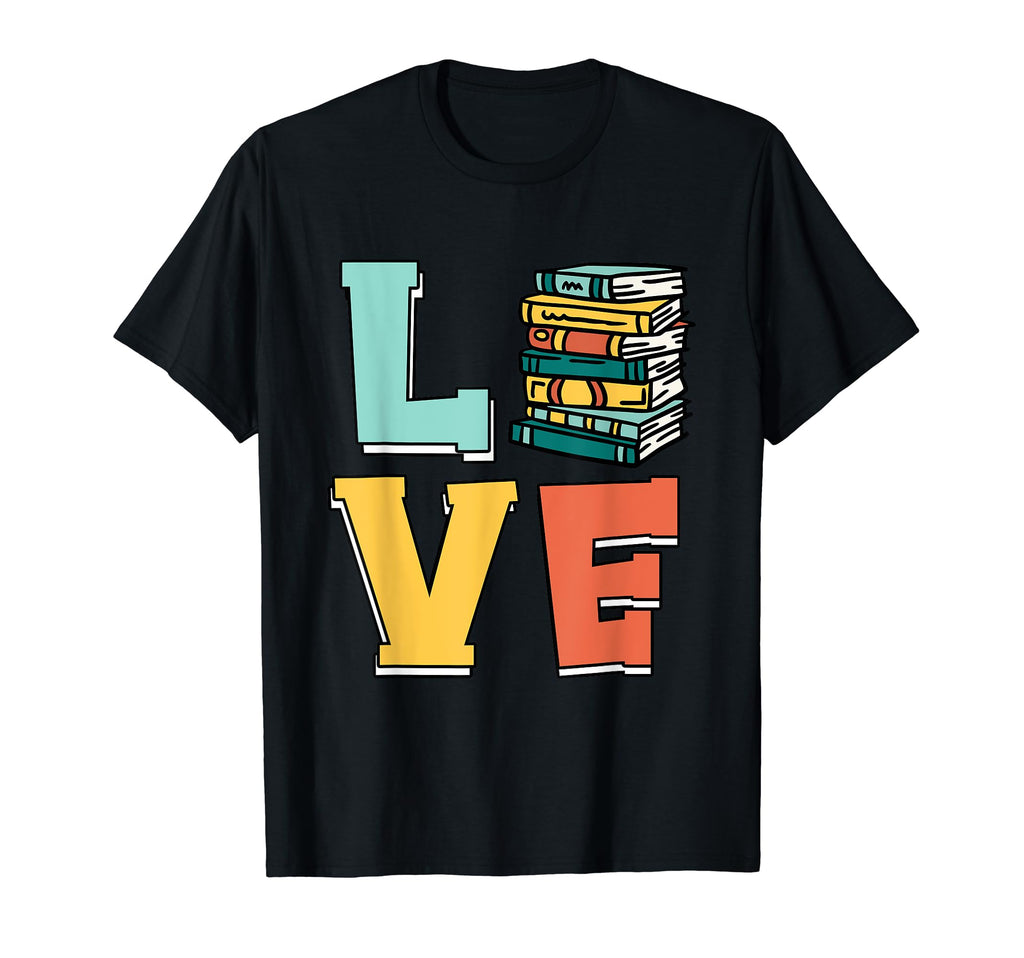 Bookworm Love Funny Book Lover Reading T-Shirt - Graphic Print Men Women - T-Shirt, Sweatshirt, Hoodie