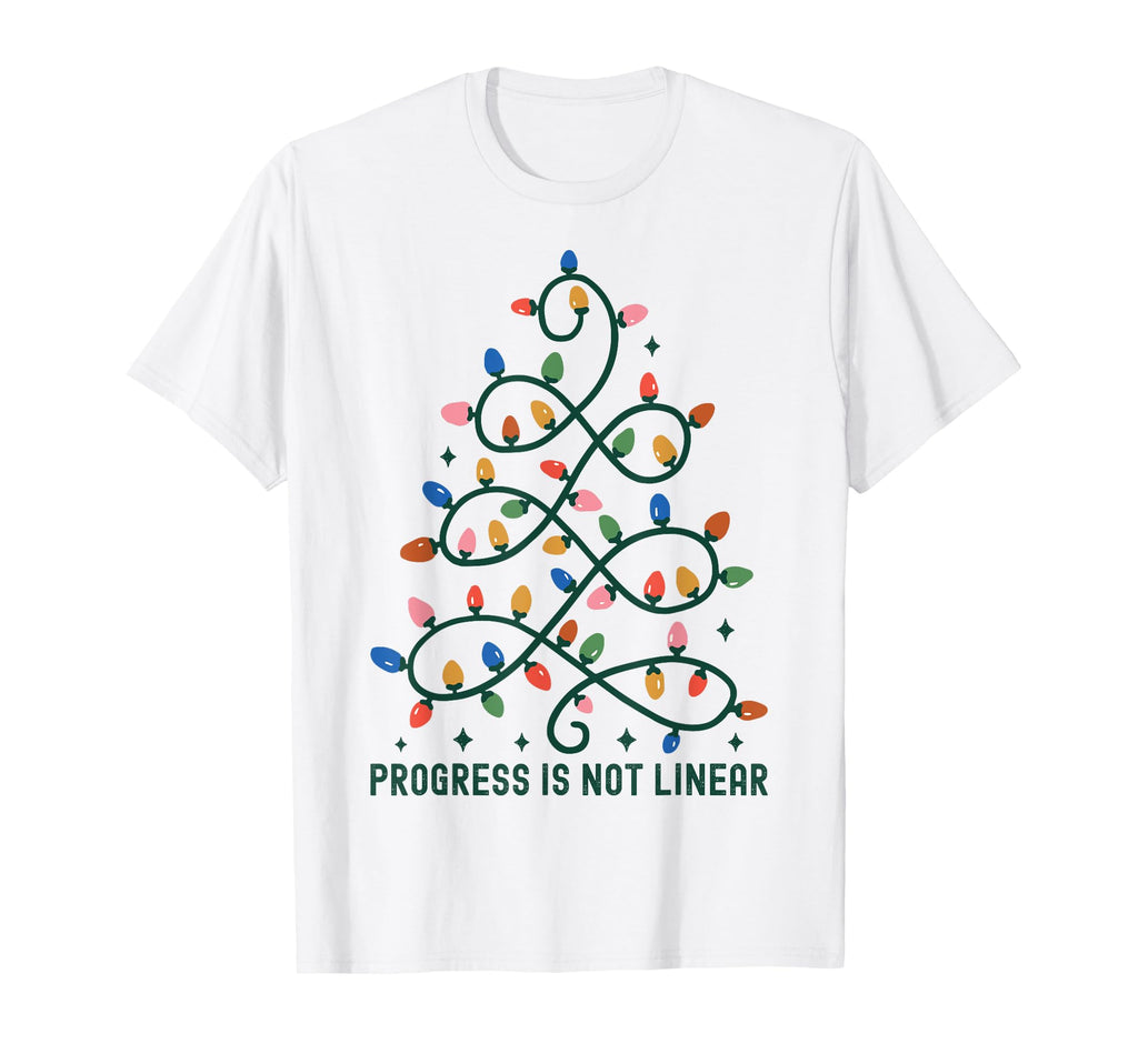 Progress Is Not Linear Special Ed T-Shirt - Graphic Print Men Women - T-Shirt, Sweatshirt, Hoodie