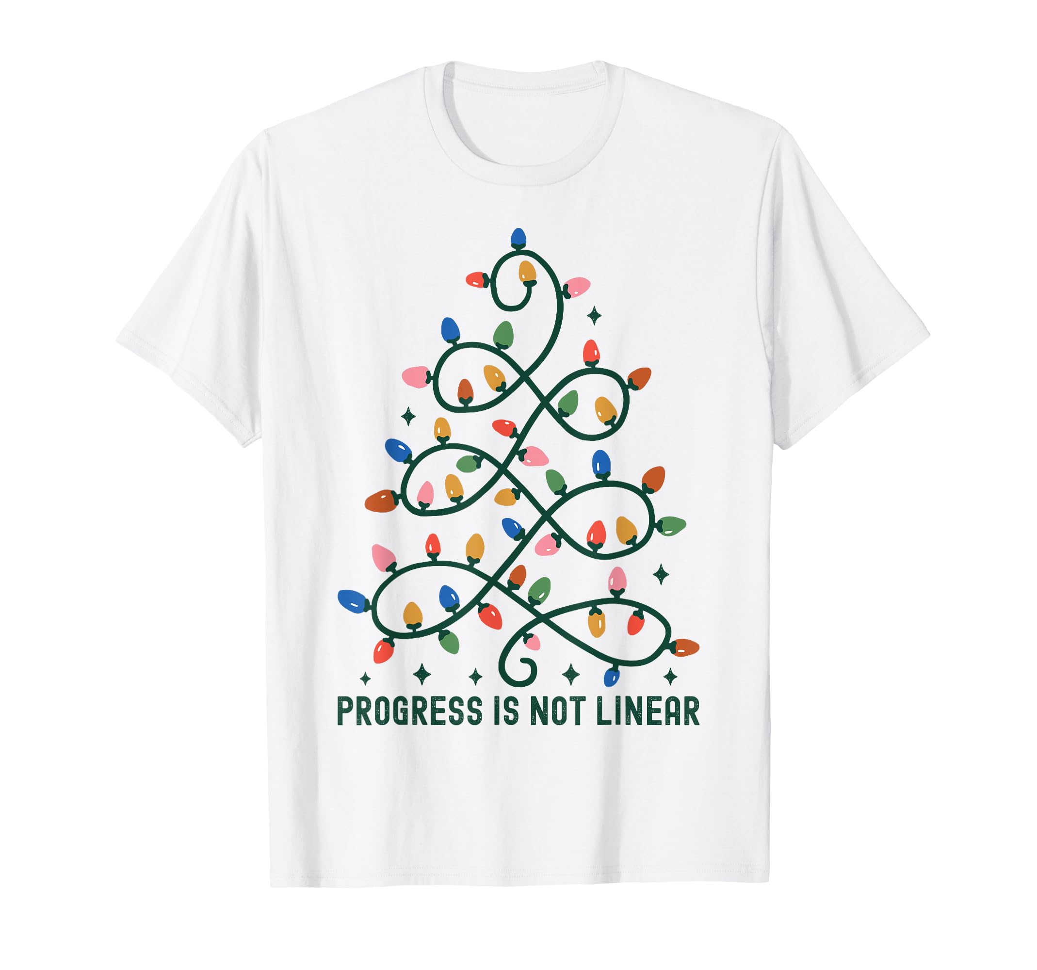 Progress Is Not Linear Special Ed T-Shirt - Graphic Print Men Women - T-Shirt, Sweatshirt, Hoodie