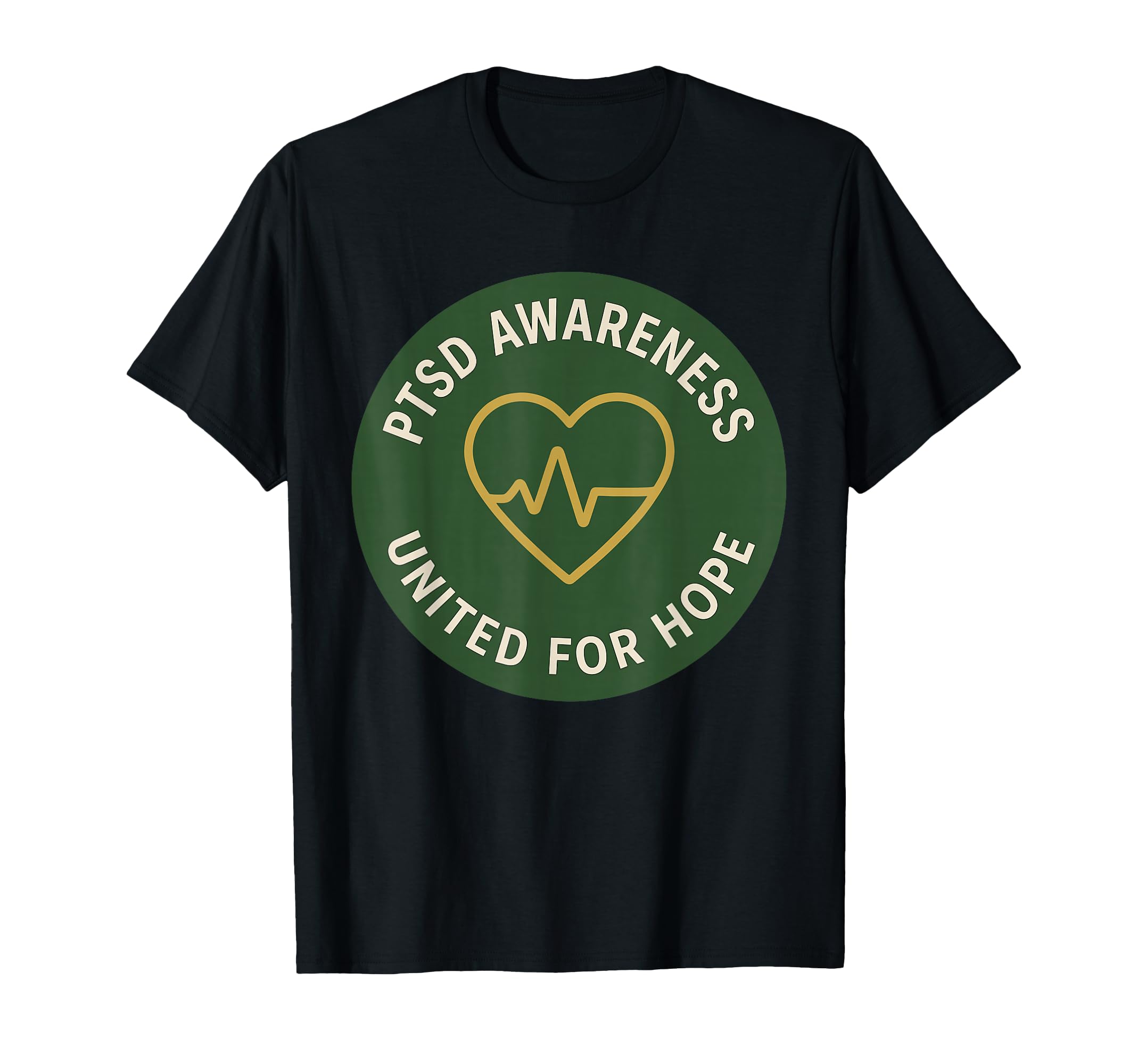 Ptsd Awareness Mental Health Support T-Shirt - Minimalist Print Unisex - T-Shirt, Sweatshirt, Hoodie