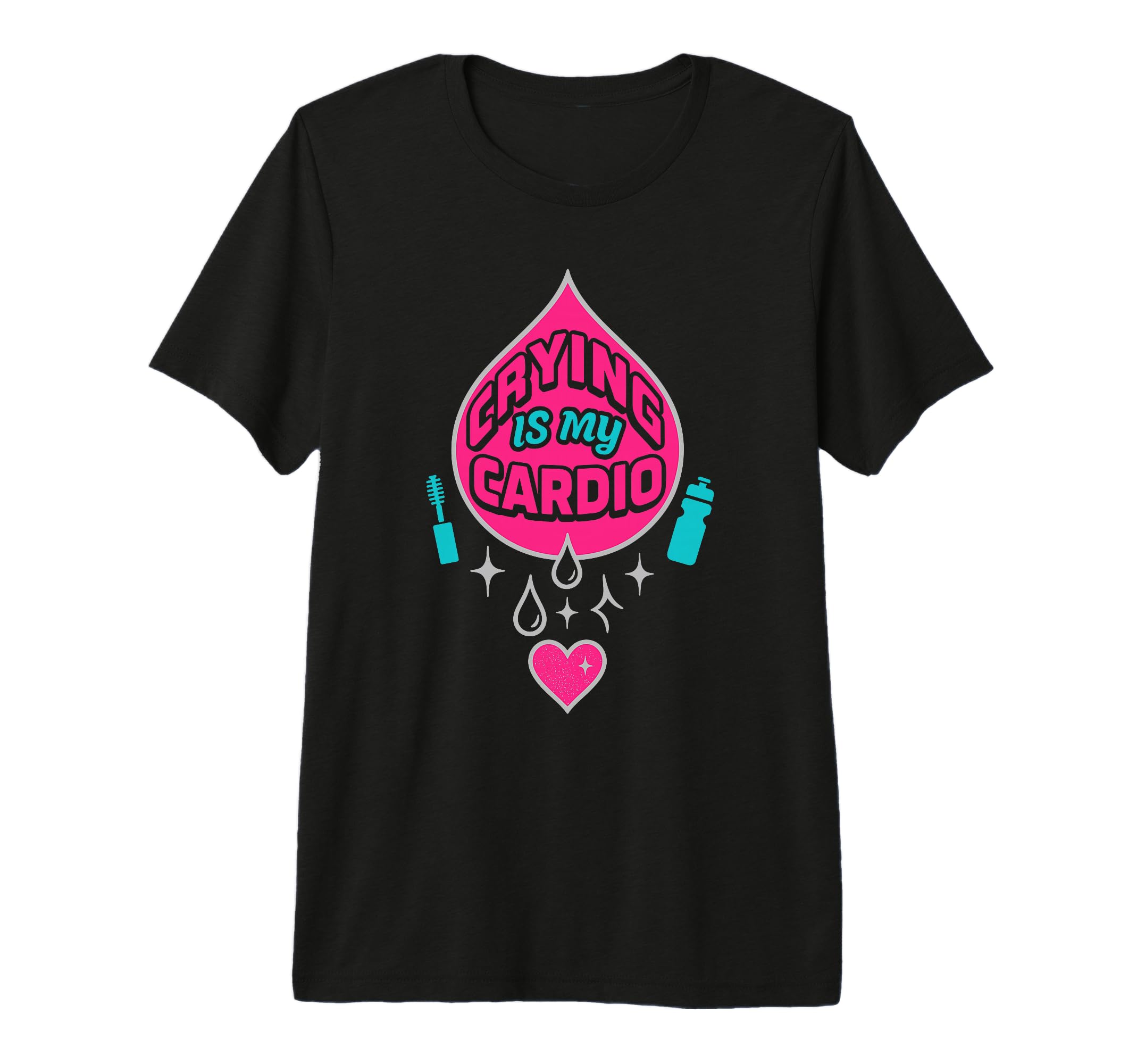 Hot Anxiety Glam Therapy Overthinking T-Shirt - Trendy Graphic Unisex - T-Shirt, Sweatshirt, Hoodie