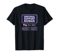 Emotional Support Human Great Dane Dog T-Shirt - Unique Graphic Men Women - T-Shirt, Sweatshirt, Hoodie