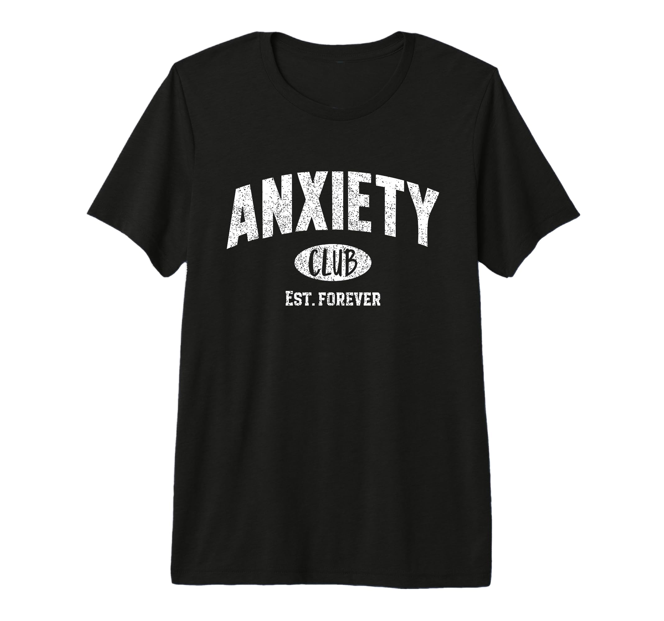 Funny Anxiety Club Social Awkwardness T-Shirt - Trendy Graphic for Adults - T-Shirt, Sweatshirt, Hoodie