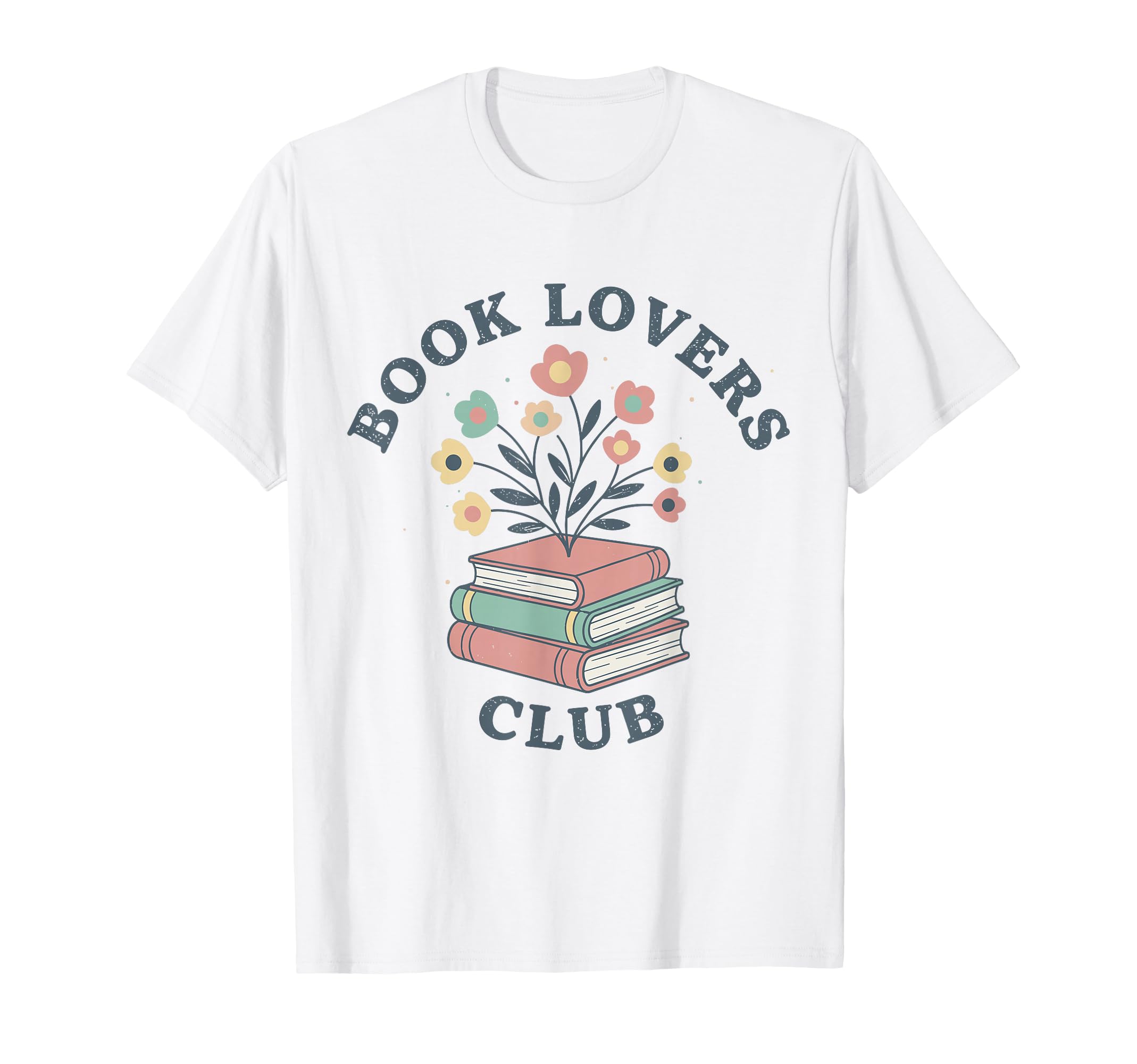 Book Lovers Bookworm Reading Flower Books T-Shirt - Trendy Graphic Unisex - T-Shirt, Sweatshirt, Hoodie