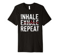 Inhale Exhale Repeat Yoga Mindfulness T-Shirt - Trendy Graphic for Adults - T-Shirt, Sweatshirt, Hoodie