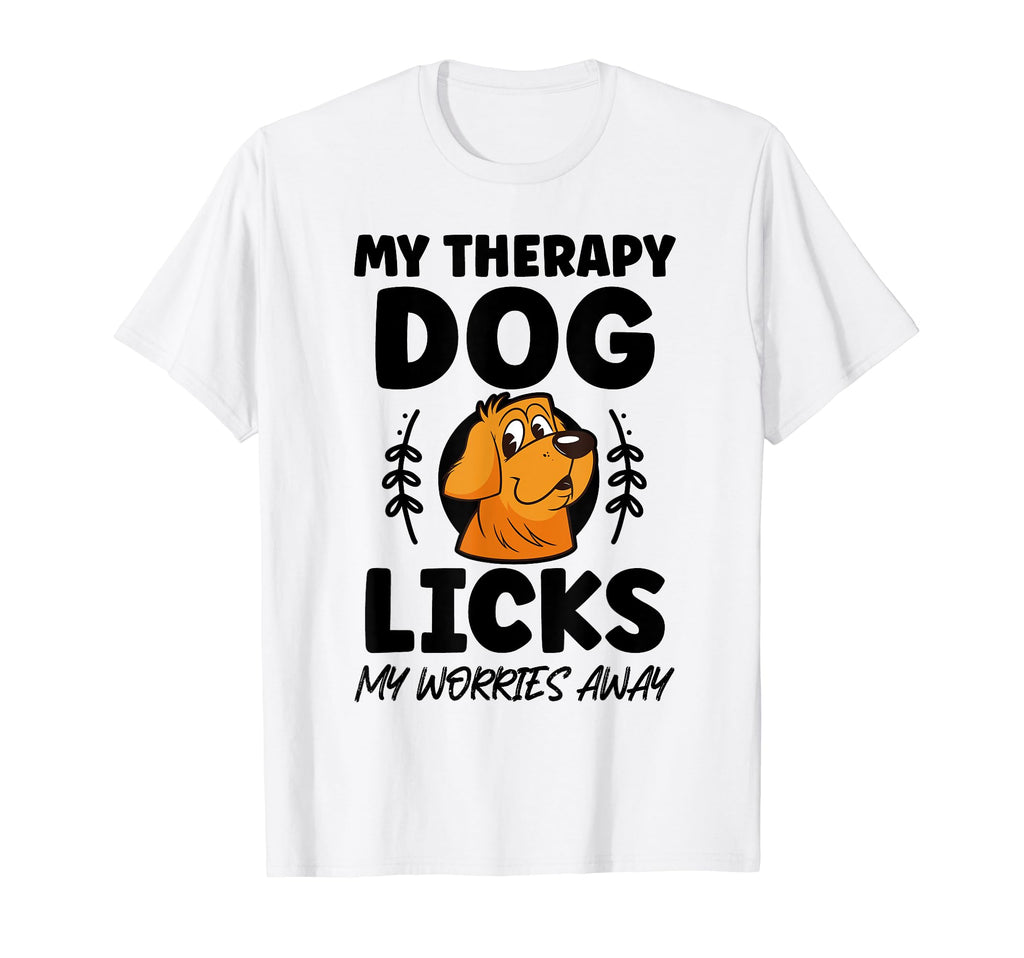 Therapy Dog Team Therapy Dog Mom T-Shirt - Fun Novelty Design for Adults - T-Shirt, Sweatshirt, Hoodie