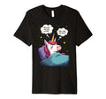 Unicorn Overthinking Funny Sleep Anxiety T-Shirt - Trendy Graphic Unisex - T-Shirt, Sweatshirt, Hoodie