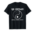 Qigong Body Mind Spirit Chinese T-Shirt - Minimalist Print for Adults - T-Shirt, Sweatshirt, Hoodie
