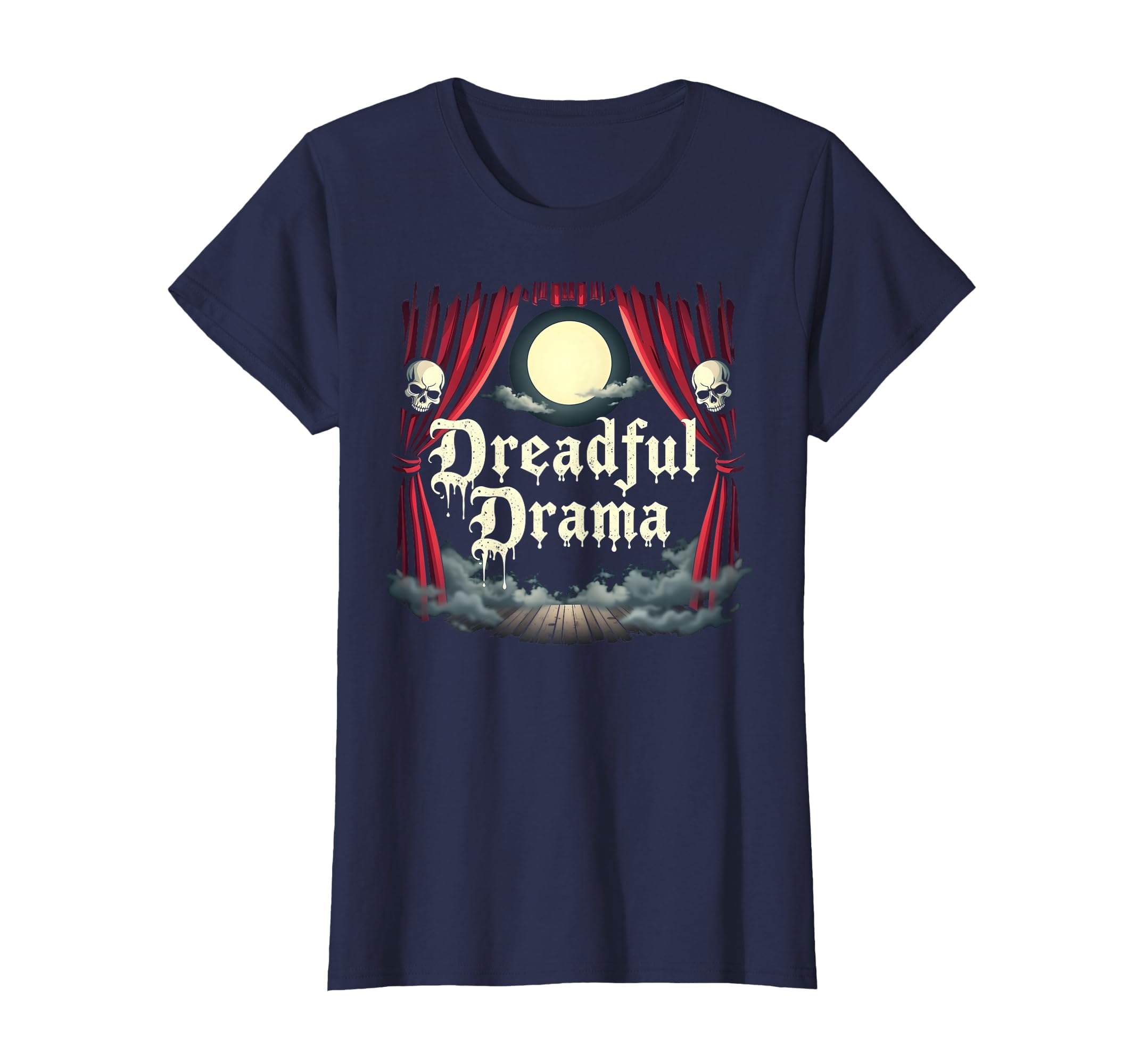 Halloween Literature Dreadful Drama T-Shirt - Streetwear Style Men Women - T-Shirt, Sweatshirt, Hoodie