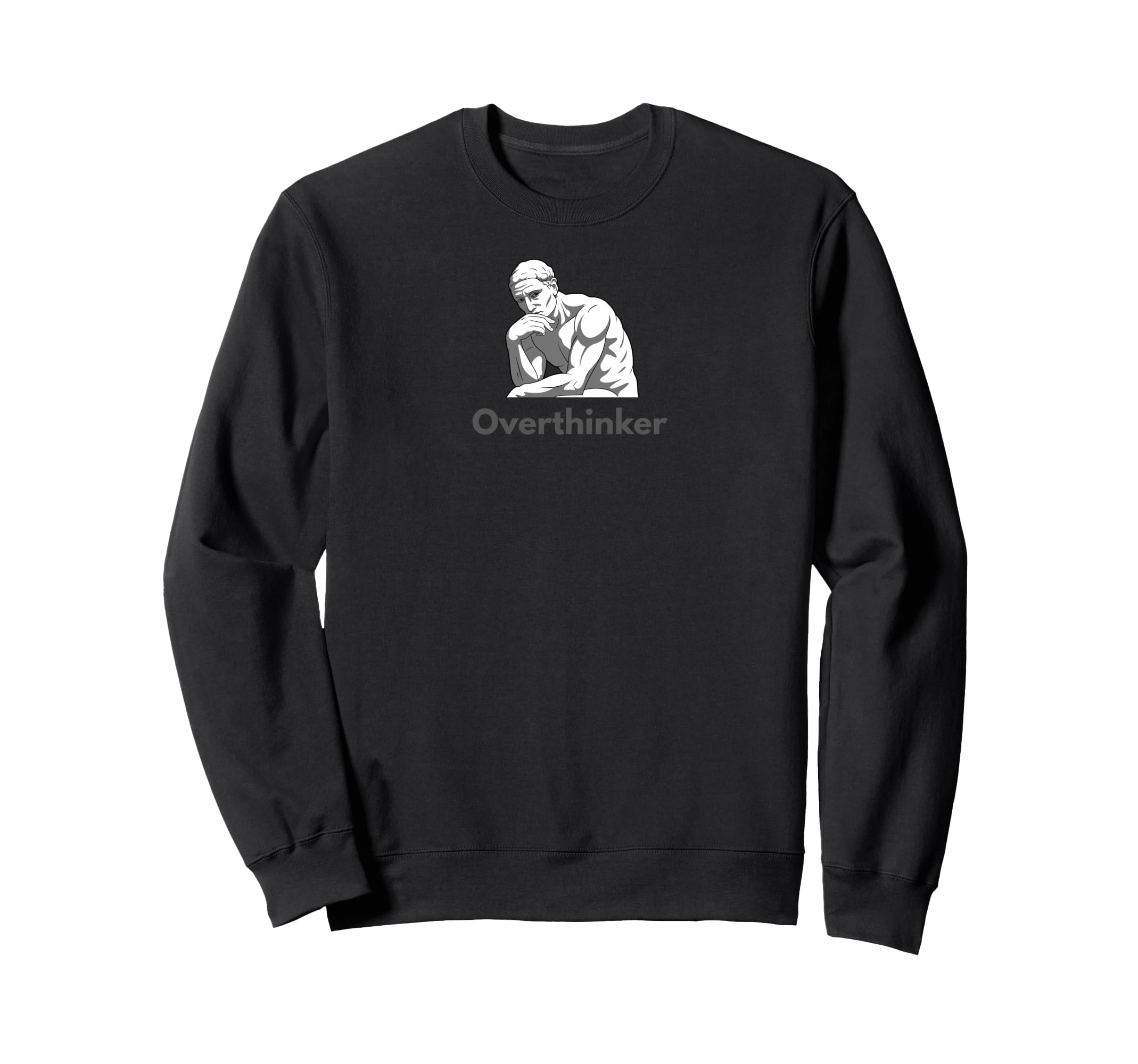 Overthinker Sweatshirt - Custom Art Print Unisex - T-Shirt, Sweatshirt, Hoodie