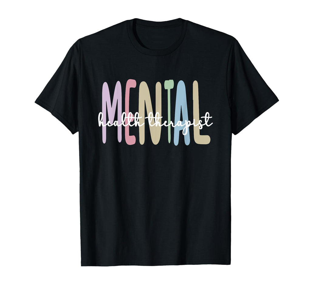 Mental Health Therapist Mental Health T-Shirt - Minimalist Print Men Women - T-Shirt, Sweatshirt, Hoodie