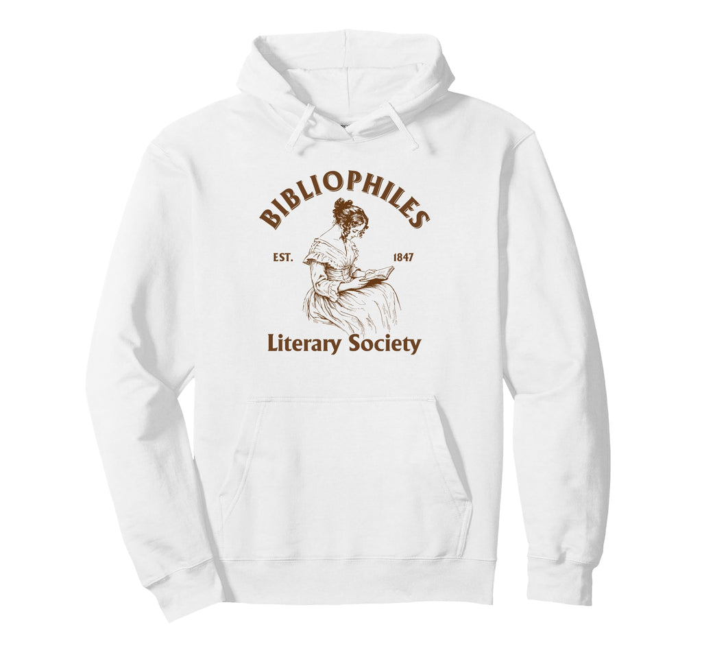 Bookish Librarian Bibliophiles Hoodie - Casual Everyday Wear Unisex - T-Shirt, Sweatshirt, Hoodie