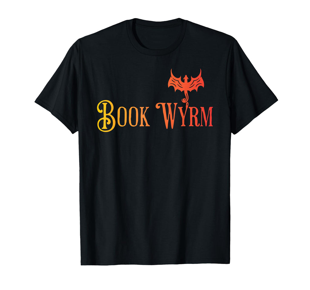 Book Wyrm Book Lover Fantasy Reading T-Shirt - Trendy Graphic Men Women - T-Shirt, Sweatshirt, Hoodie
