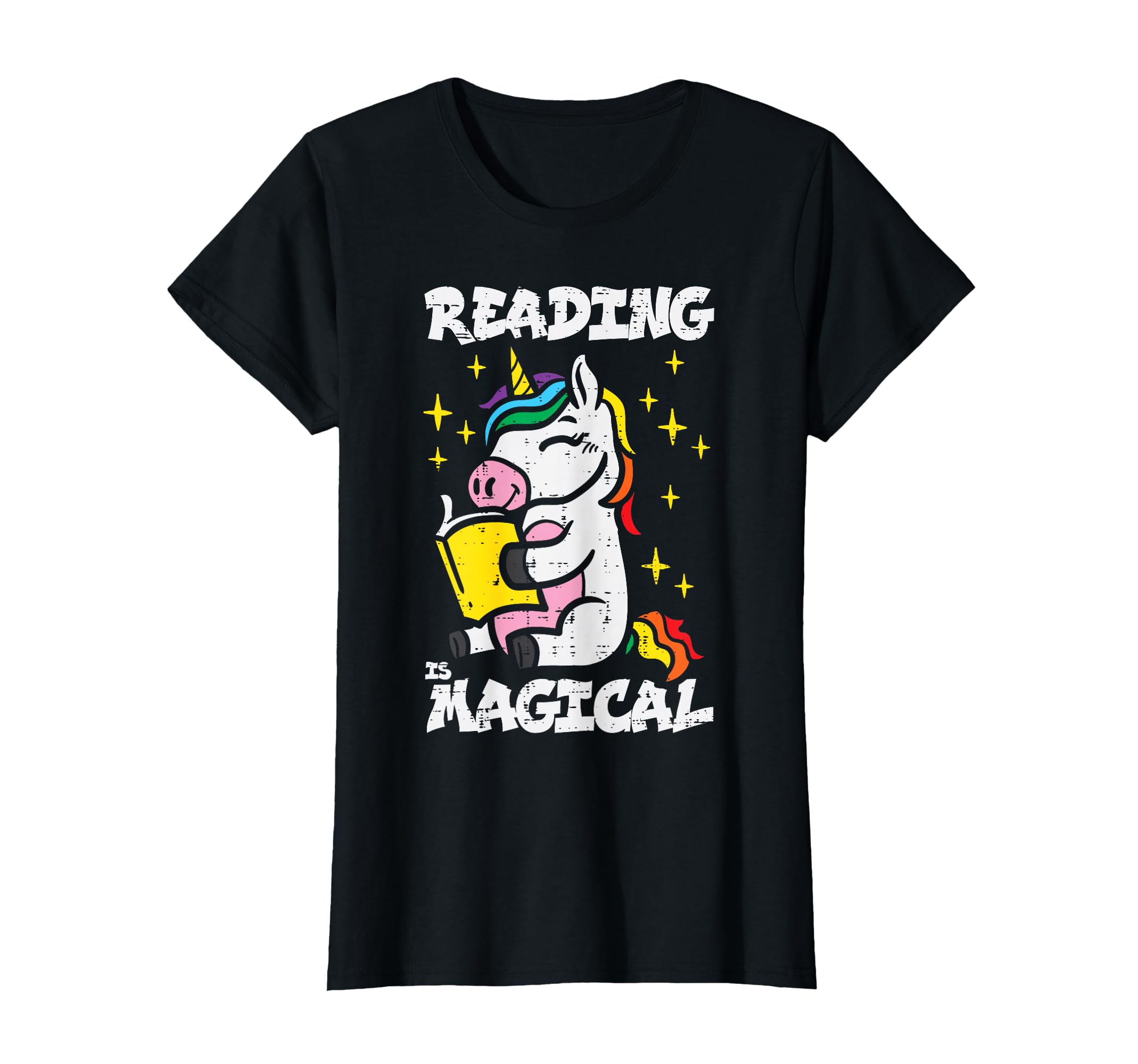 Unicorn Reading Magical Book Lover T-Shirt - Aesthetic Graphic Men Women - T-Shirt, Sweatshirt, Hoodie