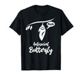 Antisocial Butterfly Introvert T-Shirt - Minimalist Print Men Women - T-Shirt, Sweatshirt, Hoodie