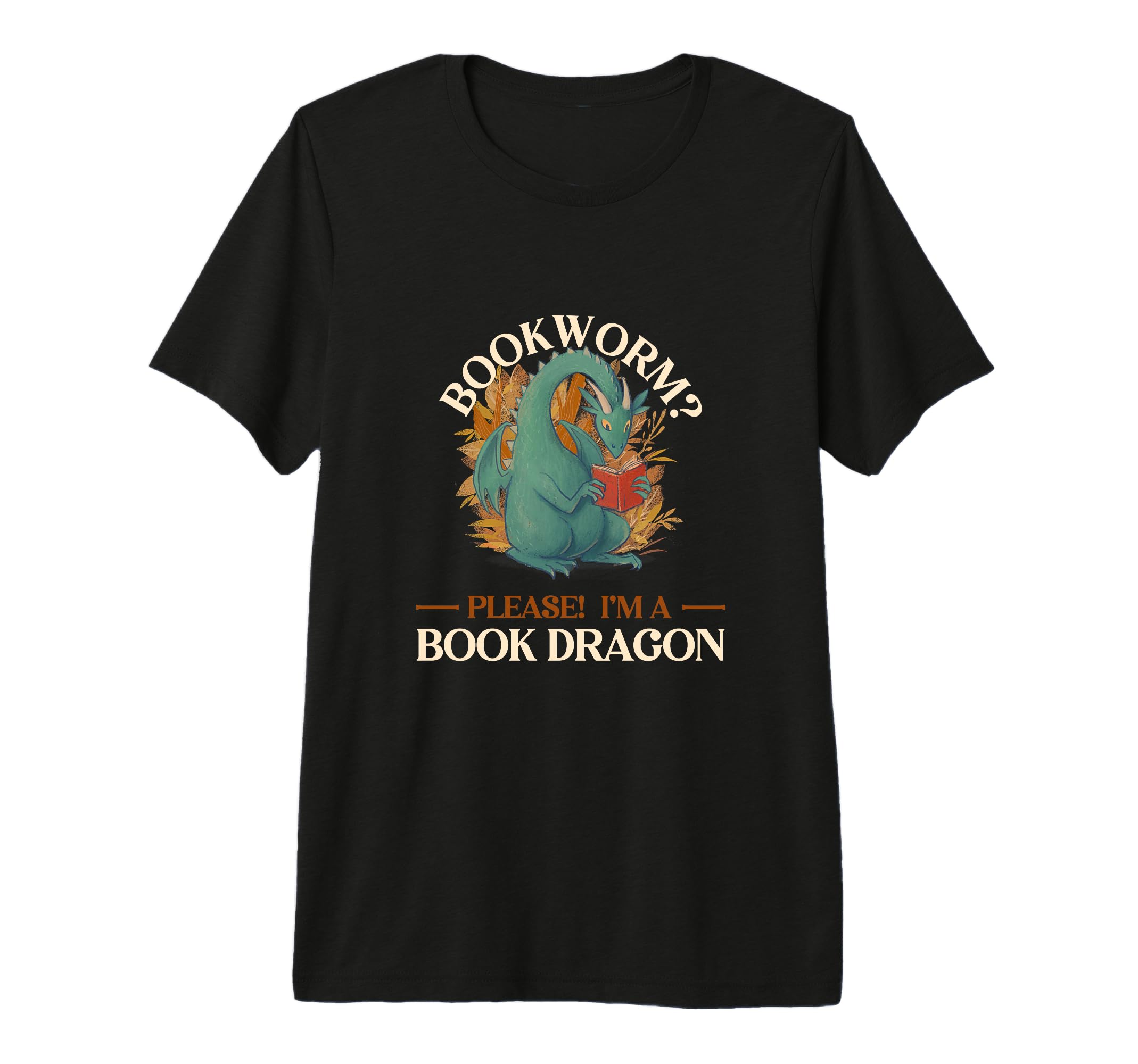 Bookworm Please Im Book Dragon Tri Blend T-Shirt - Unique Graphic Unisex - T-Shirt, Sweatshirt, Hoodie