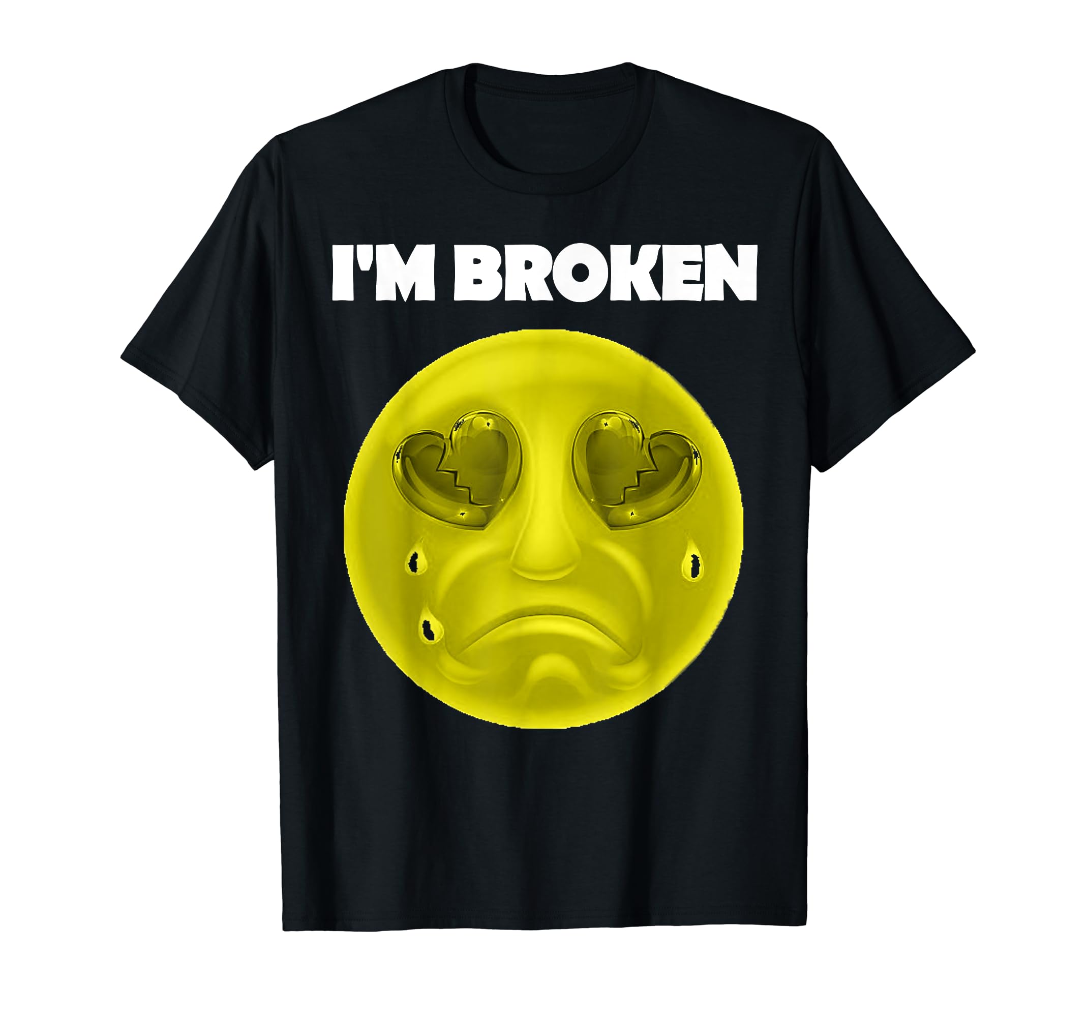 Im Broken Mental Health Awareness T-Shirt - Minimalist Print Unisex - T-Shirt, Sweatshirt, Hoodie