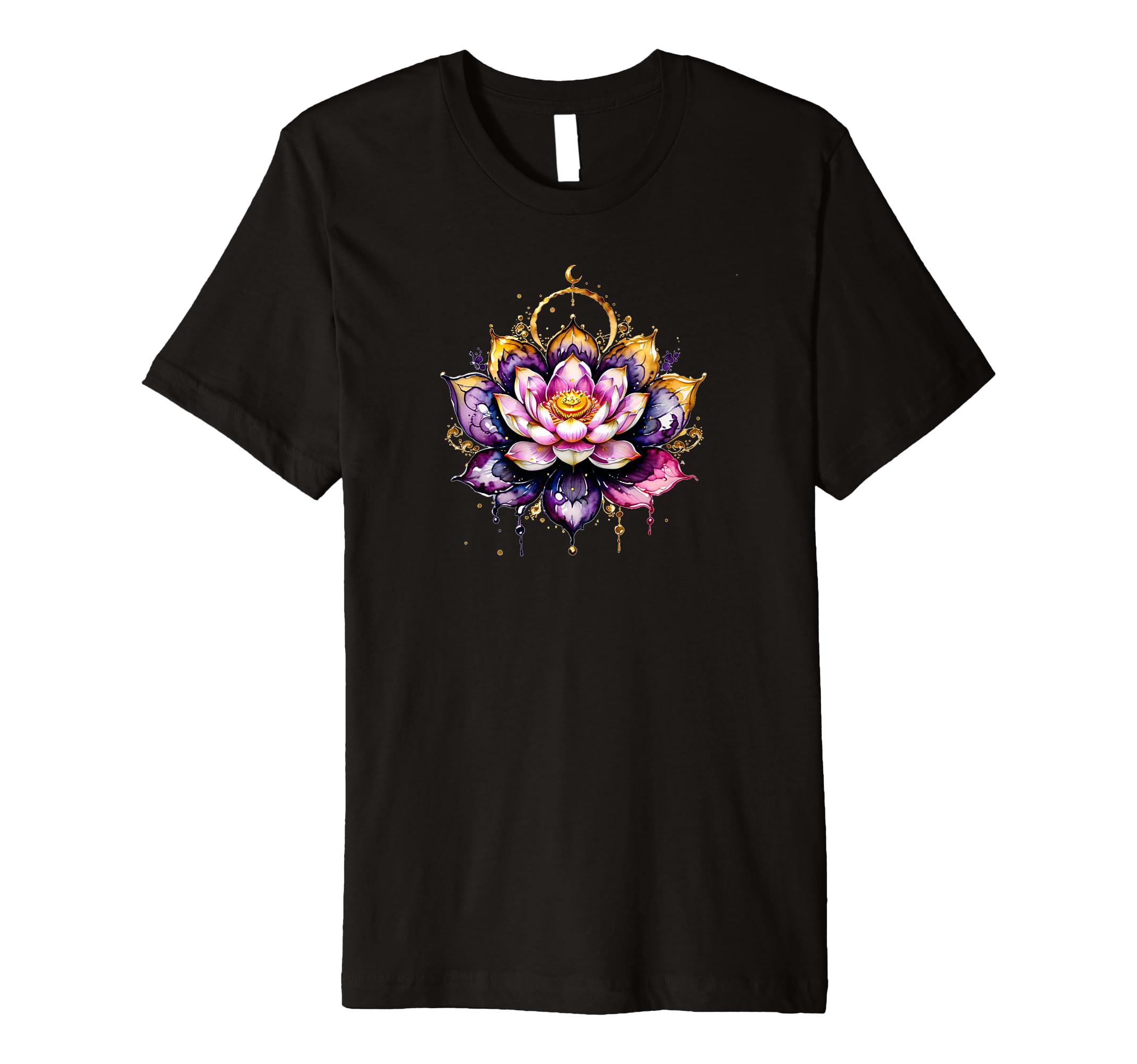 Lotus Flower Yoga Meditation Spiritual T-Shirt - Novelty Apparel Men Women - T-Shirt, Sweatshirt, Hoodie