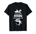 Novel Nymph Book Reading Literature T-Shirt - Fun Novelty Design for Adults - T-Shirt, Sweatshirt, Hoodie