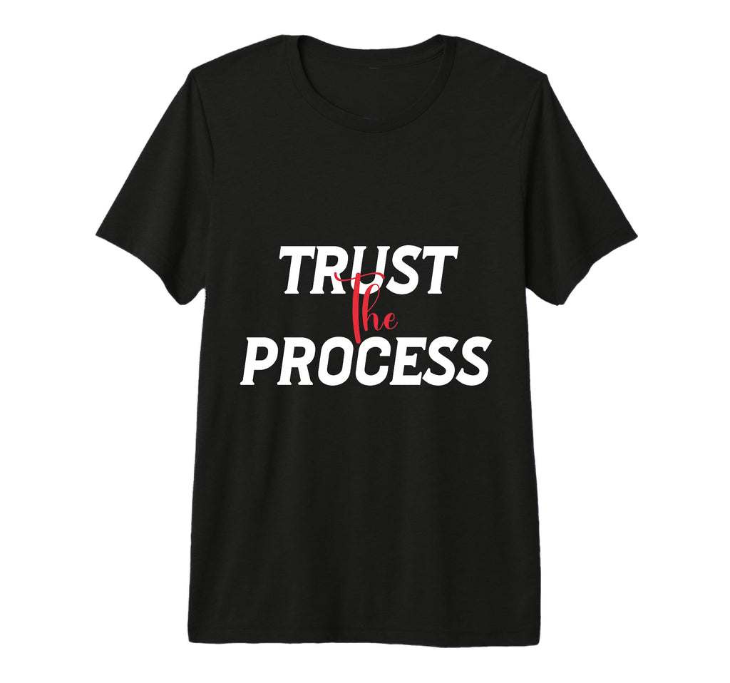 Trust Process Tri Blend T-Shirt - Fun Novelty Design for Adults - T-Shirt, Sweatshirt, Hoodie