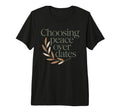 Choosing Peace Over Dates Anti T-Shirt - Fun Novelty Design for Adults - T-Shirt, Sweatshirt, Hoodie