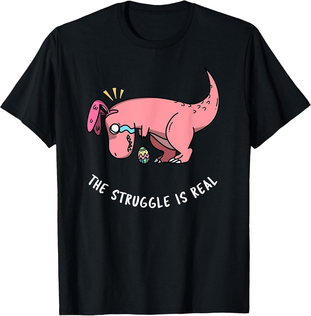Easter T Rex Dinosaur Unisex T-shirt, Sweatshirt, Hoodie, Long Sleeve Tee - T-Shirt, Sweatshirt, Hoodie