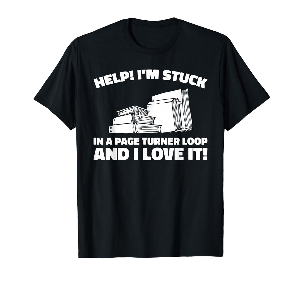 Bookworm Library Bibliophile Literature T-Shirt - Trendy Graphic Unisex - T-Shirt, Sweatshirt, Hoodie