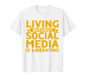 Antisocial Living Without Social T-Shirt - Fun Novelty Design Men Women - T-Shirt, Sweatshirt, Hoodie